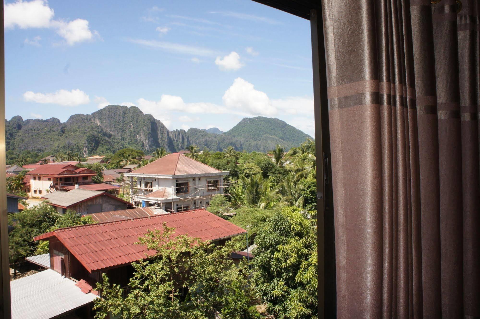 Viengsavanh Guesthouse Vang Vieng Exterior foto